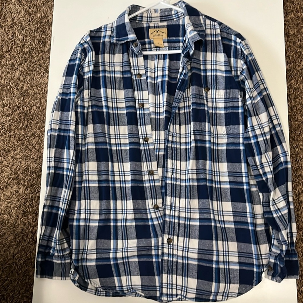 Blue flannel